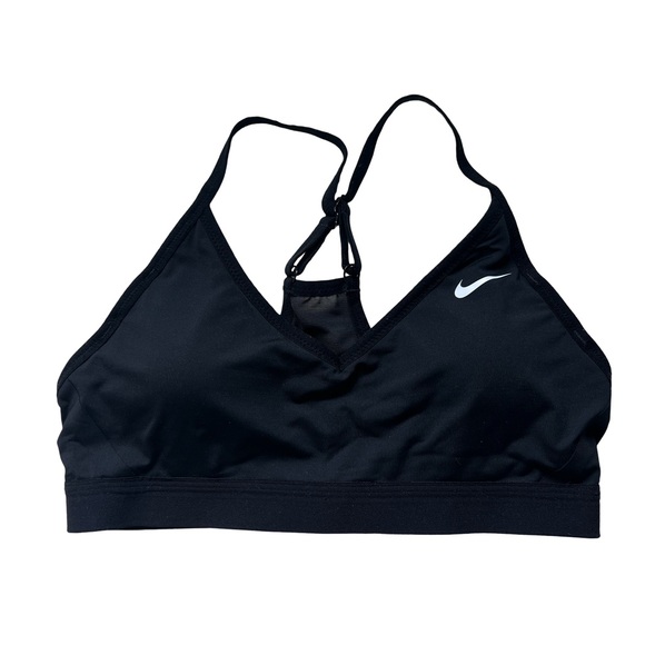 NIKE - BLACK SPORTS BRA - US M - Picture 1 of 5